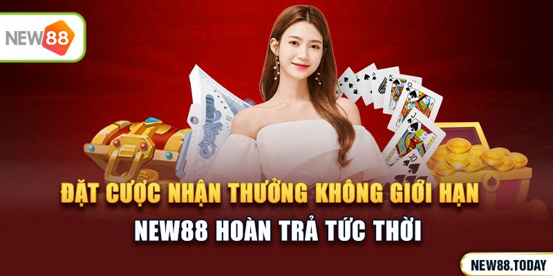 New88 hoàn trả tức thời - Đặt cược nhận thưởng không giới hạn